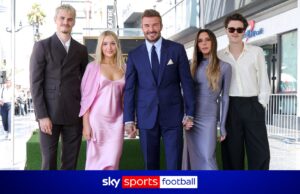 ‘Estou vivendo o sonho americano!’ | Beckham adicionado à Calçada da Fama de Hollywood