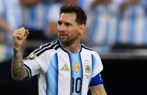 O herói do hat-trick, Messi, entra para a história na vitória da Argentina sobre a Argélia