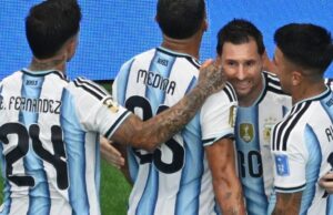 Messi quebra recorde de pontuação em Copas do Mundo com gols contra a Áustria