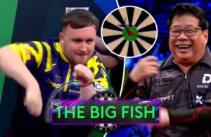Os heróis Ally Pally Lim, Sakai, Leung e Kumar na ação da Copa do Mundo de Dardos