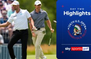 Clark mantém vantagem de quatro tacadas sobre Schauffele e Fitzpatrick no US Open