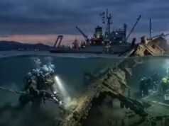 O Hellship perdido de 1944 finalmente foi encontrado abaixo de 160 pés de profundidade do oceano