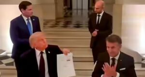 Versalhes II: Trump assina acordo com o Irã no único lugar que os historiadores não recomendariam