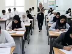 Os estudantes dos Emirados Árabes Unidos podem refazer os exames remotamente em certos casos, esclarece o ministério