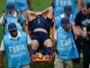 Uruguai, meio-campista do Man United Manuel Ugarte sofre lesão no ligamento do joelho