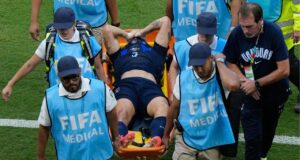 Uruguai, meio-campista do Man United Manuel Ugarte sofre lesão no ligamento do joelho