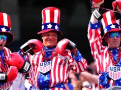 Energy classificando os torcedores mais patrióticos na abertura da Copa do Mundo da USMNT contra o Paraguai