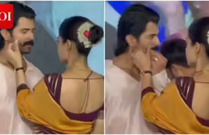 Rashmika gira o bigode de Vijay Deverakonda – VÍDEO