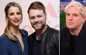 Vogue Williams ‘chateada’ depois que Jamie Laing menciona o ex Brian McFadden no podcast