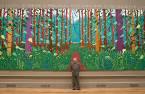 David Hockney, artista conhecido por suas cenas na piscina, morreu aos 88 anos