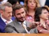David Beckham agradeceu à estrela de Wimbledon, Aryna Sabalenka, por permanecer na quadra central após a saída de celebridades e outras pessoas
