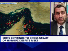 A Arábia Saudita aumentou os embarques de petróleo através do Estreito de Ormuz desde o acordo EUA-Irã