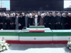 Cantos, lágrimas e orações: grande multidão se reúne em Teerã para o funeral de Ali Khamenei – assista