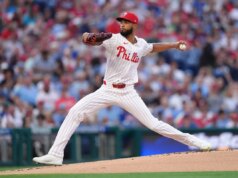 Phillies All-Star LHP Cristopher Sanchez busca melhorar os números das estradas no Royals