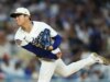 Yoshinobu Yamamoto dos Dodgers domina a derrapagem dos Padres