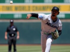 Eury Perez lança 7 entradas perfeitas, Marlins segura o Atletismo