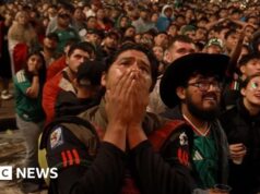 ‘É um dia muito triste’ – torcedores mexicanos reagem à derrota para a Inglaterra