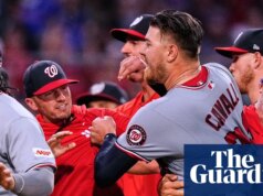 Cavalli, do Nationals, foi suspenso sete jogos depois que o comentário ‘Sente-se, garoto’ gerou briga