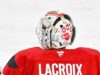 Au camp de perfeição du Canadien: des souvenirs des Nordiques et de son grand-papa sur son masque