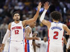 NBA: Tobias Harris, atacante do Pistons, foi para o Spurs