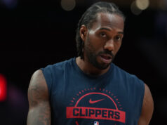 Como ficará o boné e a imagem do elenco dos Raptors após a aquisição de Kawhi Leonard