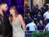 Taylor Swift foi criticada por policiais exaustos da polícia de Nova York, forçados a trabalhar em turnos de 30 horas para seu casamento em um calor de 100F