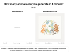 Google apresenta um gerador de imagens mais rápido e barato com Nano Banana 2 Lite