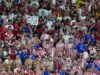 O Estádio de Toronto causa uma impressão memorável na última de suas seis partidas na Copa do Mundo