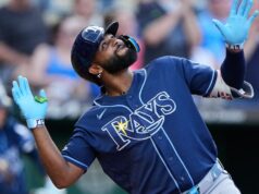 Homers Junior Caminero do Rays no sexto jogo consecutivo