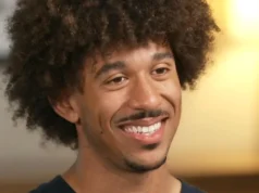O zagueiro do USMNT, Chris Richards, reage ao levantamento da suspensão por cartão vermelho de Folarin Balogun
