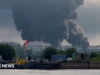 Ucrânia atinge importante terminal petrolífero em São Petersburgo, na Rússia
