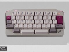 Este teclado mecânico compacto parece uma carta de amor ao Recreation Boy Advance