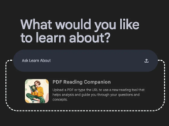 O experimento Aprenda sobre IA do Google parece um pocket book simplificadoLM
