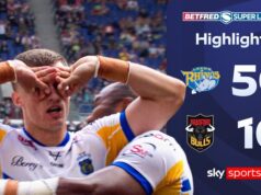 Handley estrela enquanto o Leeds se revolta contra Bradford no Magic Weekend