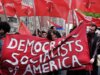 O líder dos Socialistas Democratas da América diz que ‘muitos’ no grupo ficariam entusiasmados com o AOC em 2028