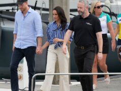 A viagem do Príncipe Harry ao Reino Unido gera agitação na mídia sobre se Meghan e as crianças irão se juntar a ele