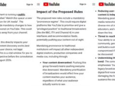 ‘Censura estatal’: Nigel Farage critica as regras de conteúdo propostas pelo Reino Unido enquanto o YouTube alerta os criadores